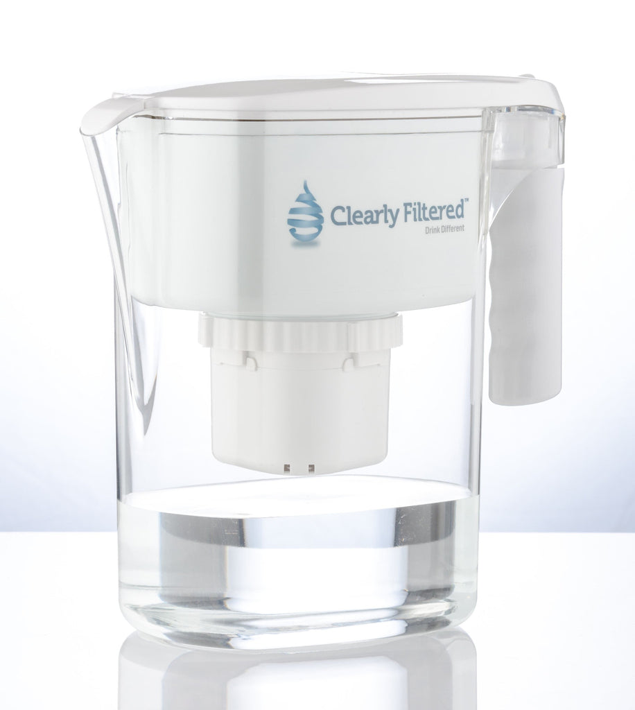 Clearly Filtered Clean Water Pitcher